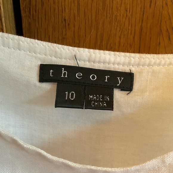 White Linen Theory Sundress - Picture 3 of 3